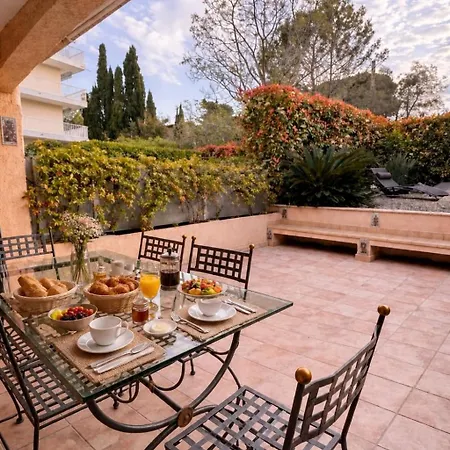 بيت للعطل Cap Et Soleil Peaceful Private Garden, 2 Terraces, Pool, Garage, 5 Min Walk To